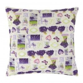Bellatex Gita Provence – Levendula csokorban párna, 45 x 45 cm