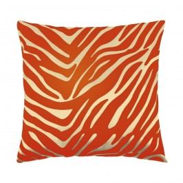 Bellatex Leona kispárna zebra narancssárga, 45 x 45 cm