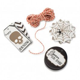 NordicWare Seasonally Sweet Halloween zsinóros papírcímke, 12 db, Nordic Ware