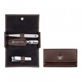 ZWILLING ZWILLING® Classic Inox manikűrkészlet körömcsipesszel, 3 részes, barna