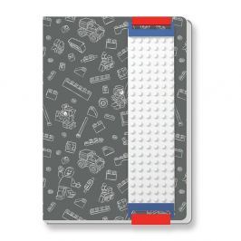 Világossárga szögletes tárolódoboz - LEGO®