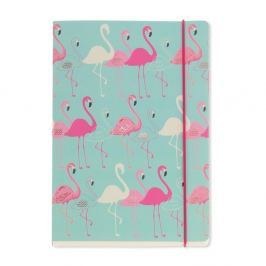 Flamingo Aqua jegyzetfüzet, a5 - GO Stationery
