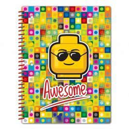 Iconic Awesome spirál füzet A5 - LEGO®