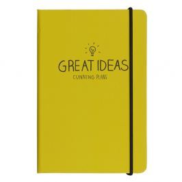 Great ITEM_IDeas Yellow Notes A5 jegyzetfüzet - Happy Jackson