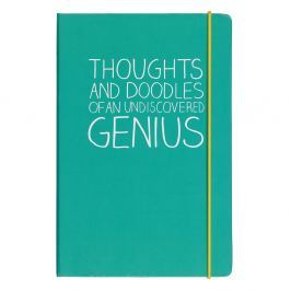 Thoughts And Doodles Notes A5 jegyzetfüzet - Happy Jackson